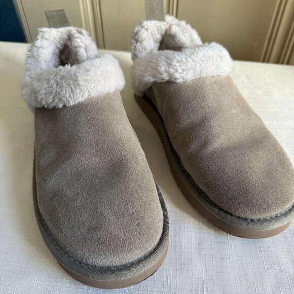 Koolaburra by Ugg Advay Slip On Shoes Slippers Dune Color sz 7 - Picture 3 of 7